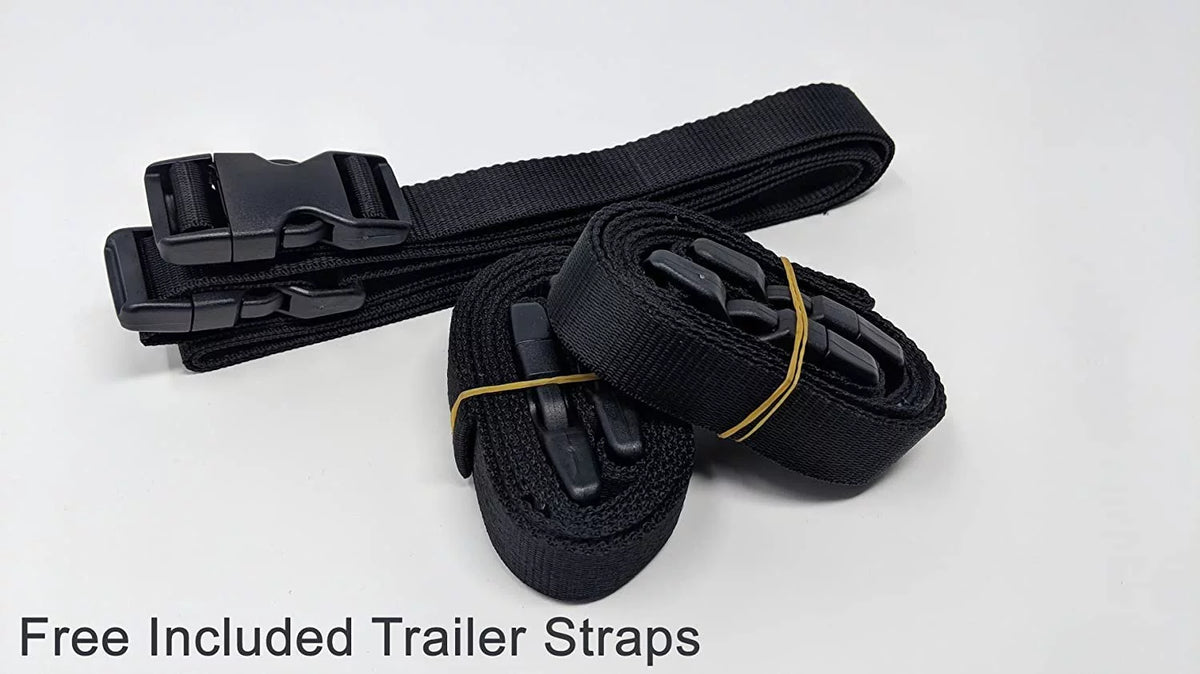 '- - Includes 2001-2002 Protect Straps Color All Bag Fit Ski Trailerable STS Jet Storage Sun! Weatherproof from Cover Trailer for Weather & & - Blue/Black Custom Kawasaki - Contour Rain 900