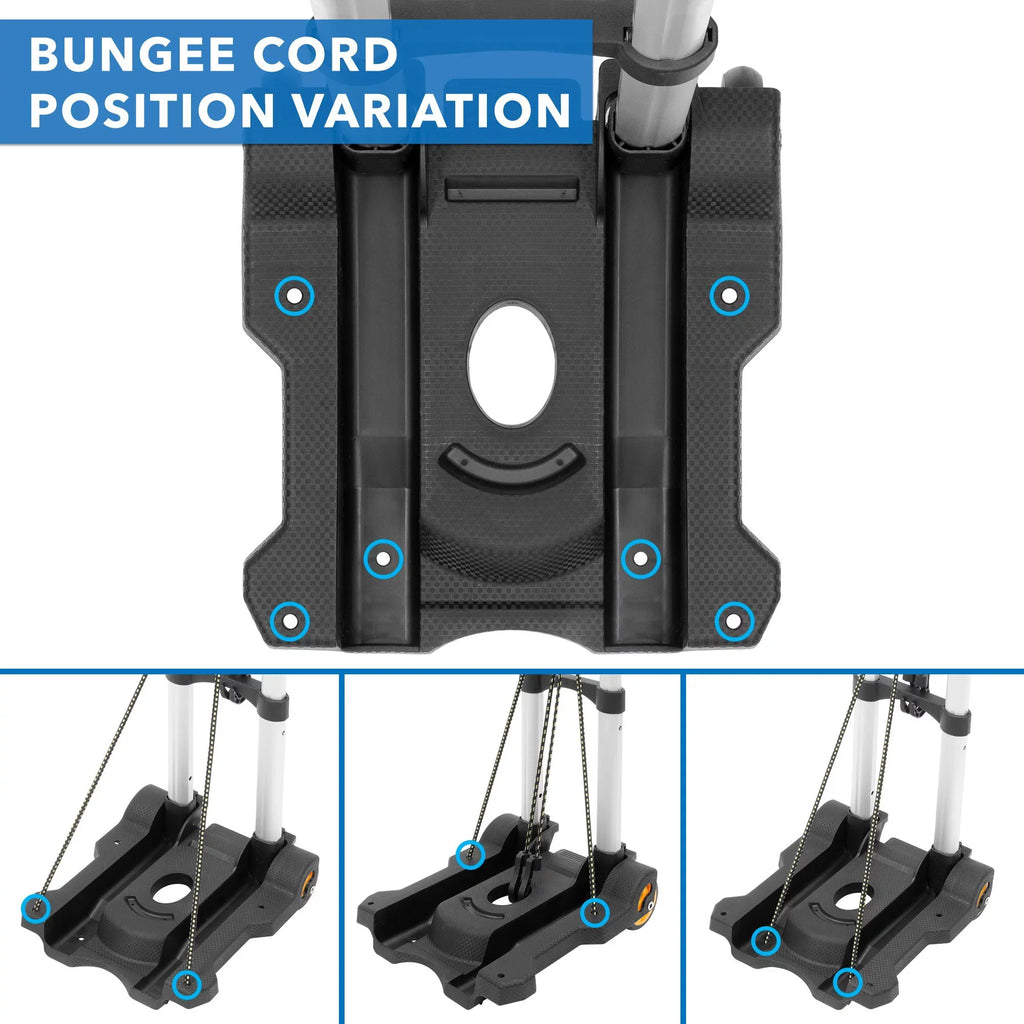 LBS Luggage Mount-It! Premium Folding 77 Cart, Capacity