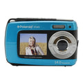 IF045-BLUE Polaroid Dual Proof Water Screen Camera