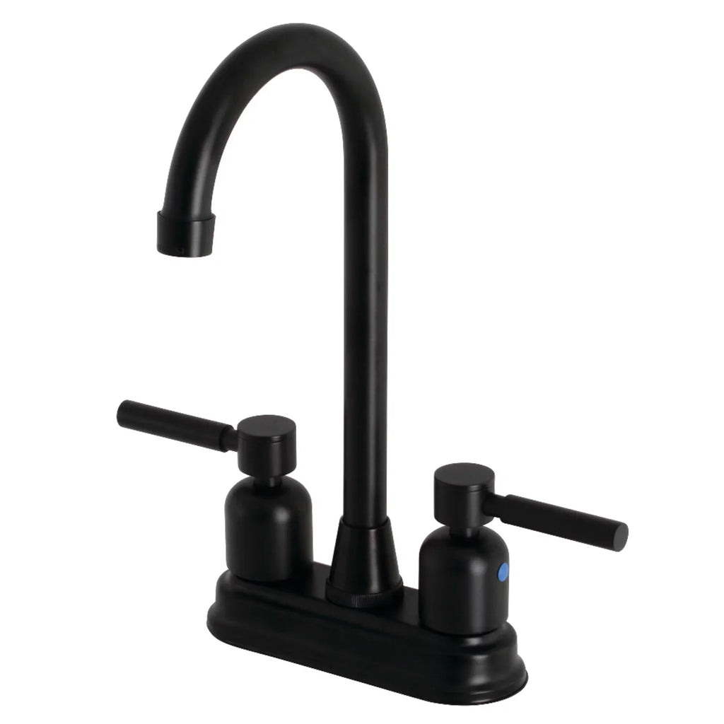 Matte Kingston Black Faucet, Bar Brass KB8490DL Concord