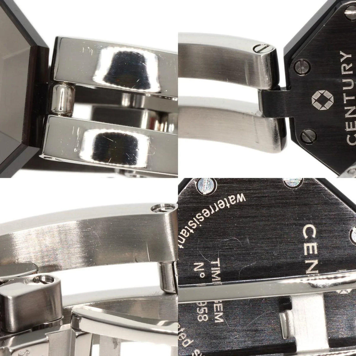 CENTURY Pre-Owned Century Time Steel/SS (Good) Gem Stainless Ladies Watch