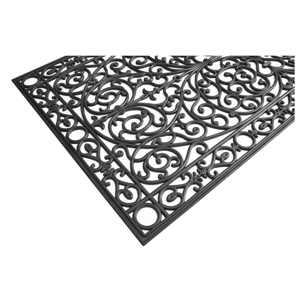 Calloway Gatsby Mills 3' 6' Rubber x Doormat,