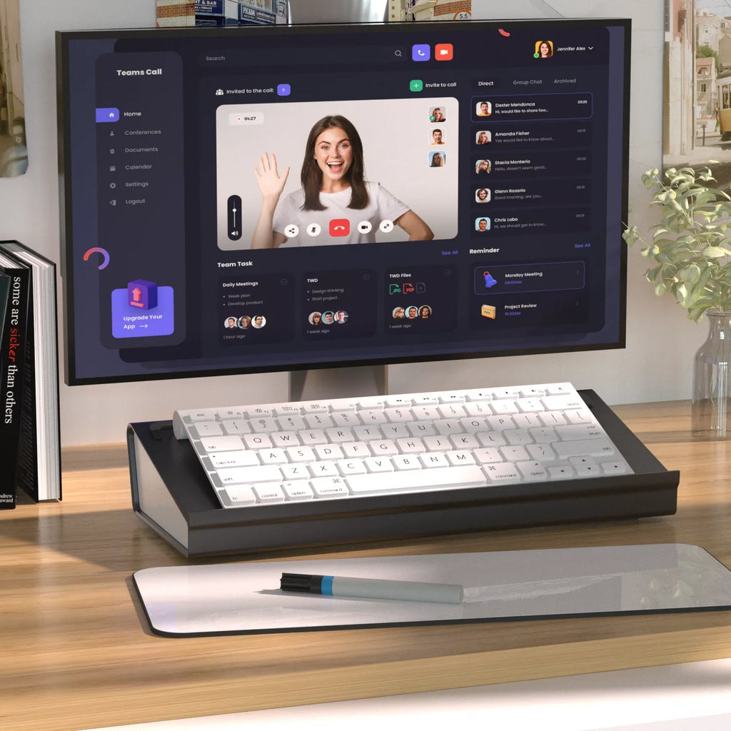 Design Accessories, Supplies for Board Desktop Split with Dry Home, YaGee Whiteboard, Erase School Desk Organizers Office