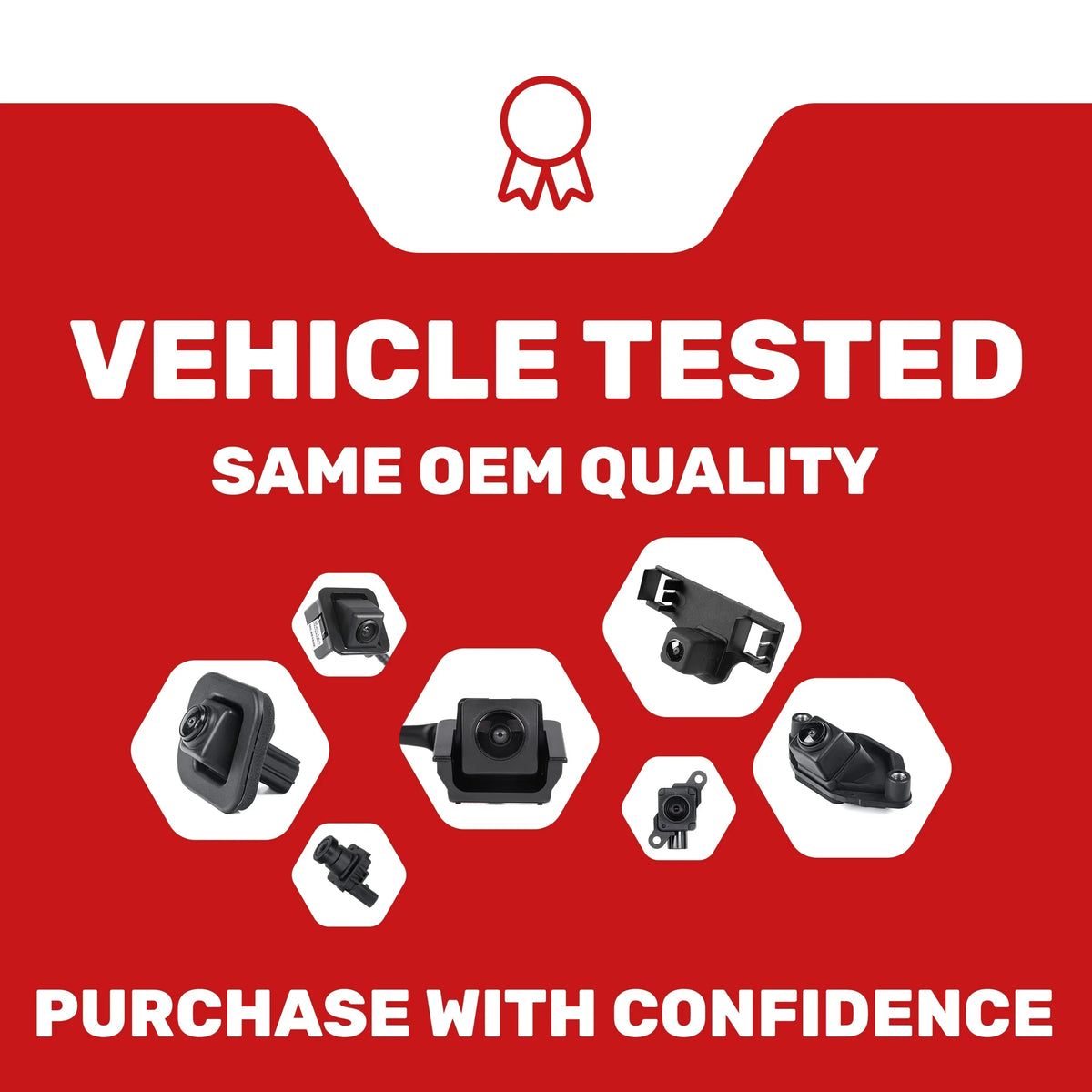 Ram (2014-2019) Cargo 68288201AC, 5NC22JXWAB, Replacement Camera 5NC22JXWAA, Part # 5NC22RXFAB, 6MJ97TZZAA, Backup Master Tailgaters 68288201AA, ProMaster 6MJ97ZZZAA 5NC22RXFAD, for Van OE
