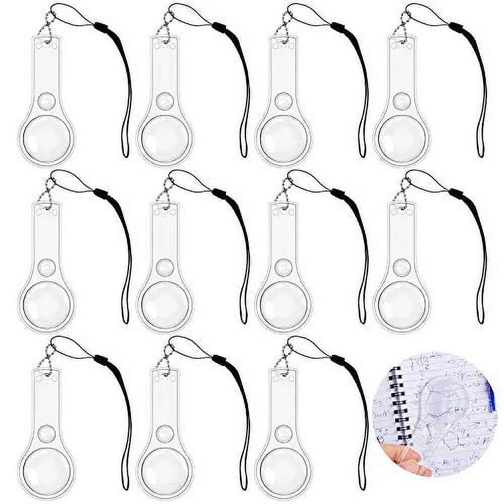 Kids, Reading, 10X Magnifying Classroom, for Plastic Science Magnifier Lens Mini 24 Hand-held Outdoors, Pack Glasses Hand Observation