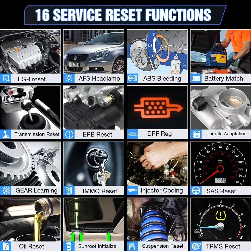 Diagnostic OBD2 Cars Reader Tool THINKDIAG Since Scanner Full Included) Bluetooth Systems Functions Maintenance Code THINKCAR (2 for 1996- Software Car Year 15