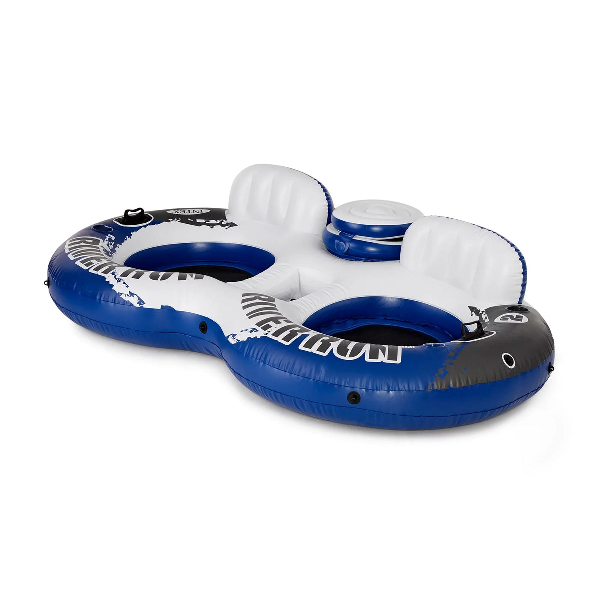 Intex Pack) II (18 Run Pool Tube 2 Cooler Inflatable Float w/ Person River