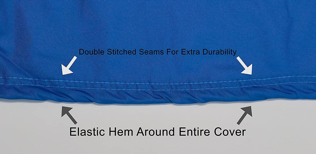 '- - Includes 2001-2002 Protect Straps Color All Bag Fit Ski Trailerable STS Jet Storage Sun! Weatherproof from Cover Trailer for Weather & & - Blue/Black Custom Kawasaki - Contour Rain 900