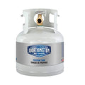 Cylinders x 281149 Worthington lb., LP Cylinders Steel 4.25 Tank - Vertical Portable 11.80"H 9.10"D