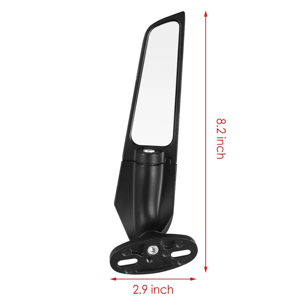 JahyShow Rear Wind Stealth YZF R3 For Mirror R25 Yamaha Motorcycle Swivel Wing Side View