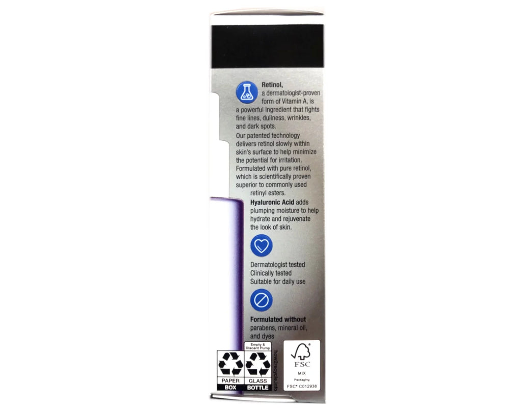 '- Night Rapid Oz, Neutrogena Moisturizer 3 1 Wrinkle Repair Pack