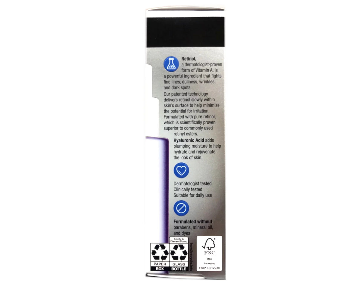 '- Night Rapid Oz, Neutrogena Moisturizer 3 1 Wrinkle Repair Pack