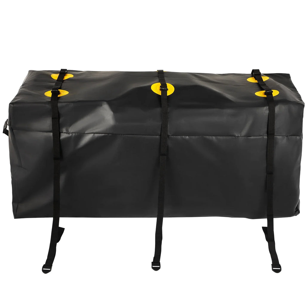 for Heavy Straps, Bag Hitch Cargo Cargo Hitch Cubic Reinforced Truck 48"x20"x22" Feet), 840D Carrier Fits Waterproof Hitch (12 Car Vans SUV PVC, with Basket BENTISM Carrier Bag, Duty