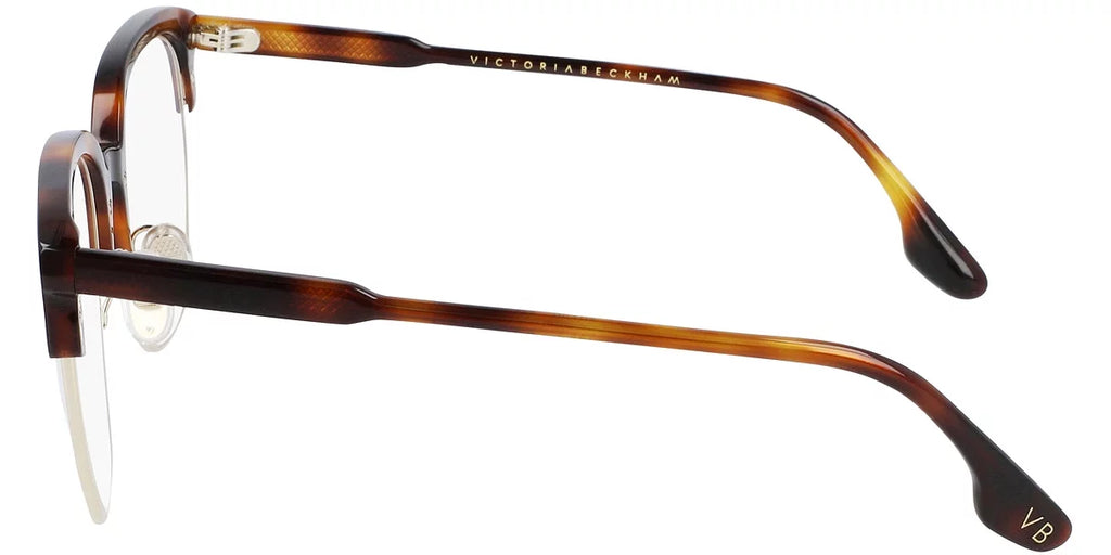 Tortoise Full Victoria Rim Round VB2107 Eyeglasses Beckham