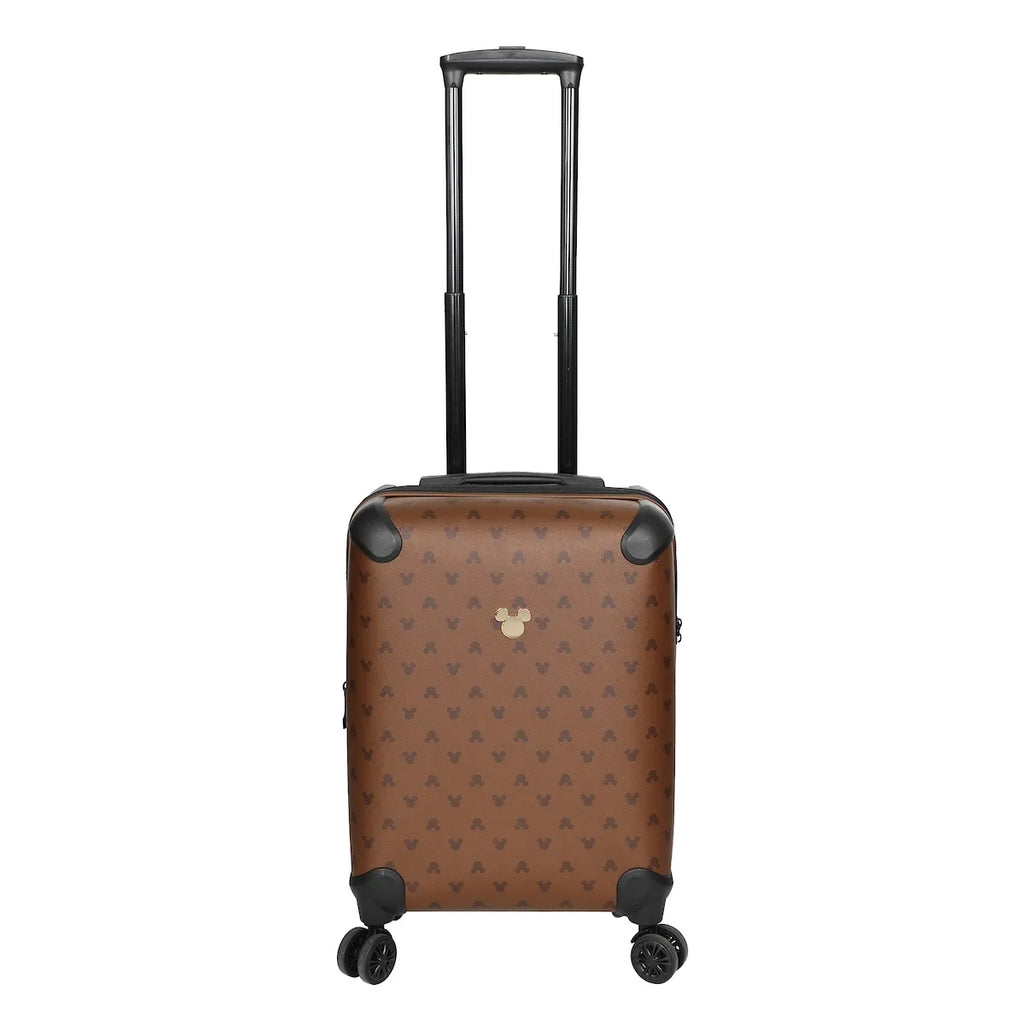 22” Brown Ears Luggage Disney Mouse Rolling Mickey
