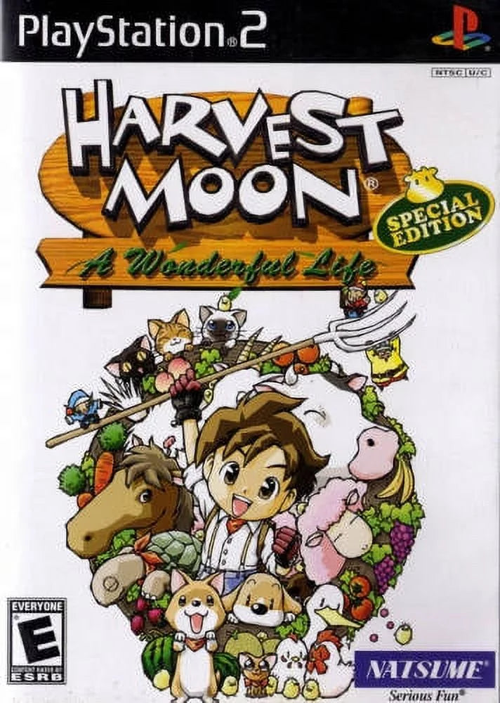 Version Wonderful Harvest Life Moon: Factory A PS2 US (Brand Sealed New