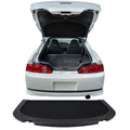 Privacy 02-06 RSX Luggage Cover Compatible Motorsports Acura Ikon OE Trunk Cargo Black Style with