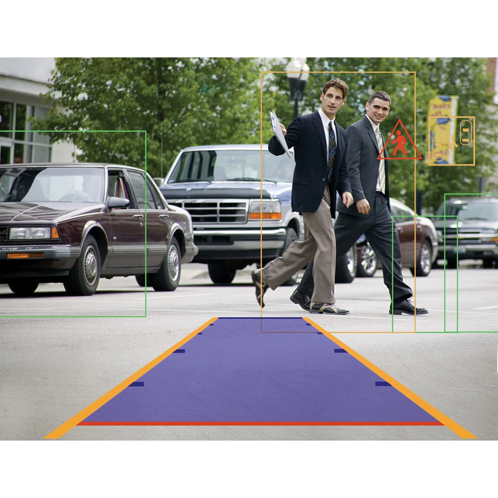 AI Intelligent 170° Warning Vision Alert VTL17AI Detection BOYO VTL17AI Concealed-Mount and Camera License-Plate with