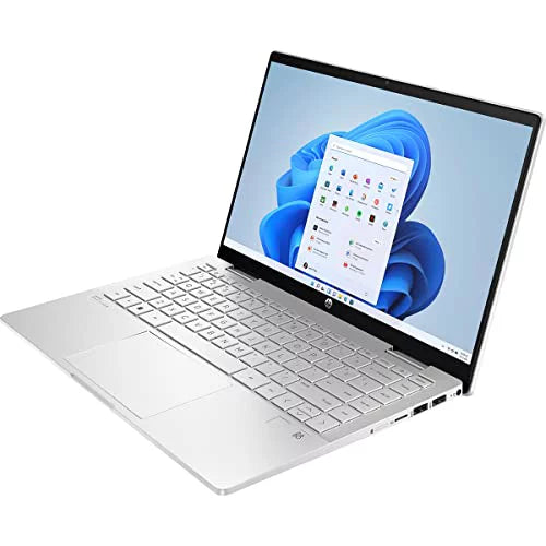 2-in-1 PCIe 10-Core 12th Windows HP 8GB Laptop, FHD gen 2022 broag Pavilion x360 SSD, Stylus 11, 2TB 64GB Reader, Backlit Flash Intel Touchscreen, DDR4 Fingerprint 14" i5-1235U, RAM, KB, Newest