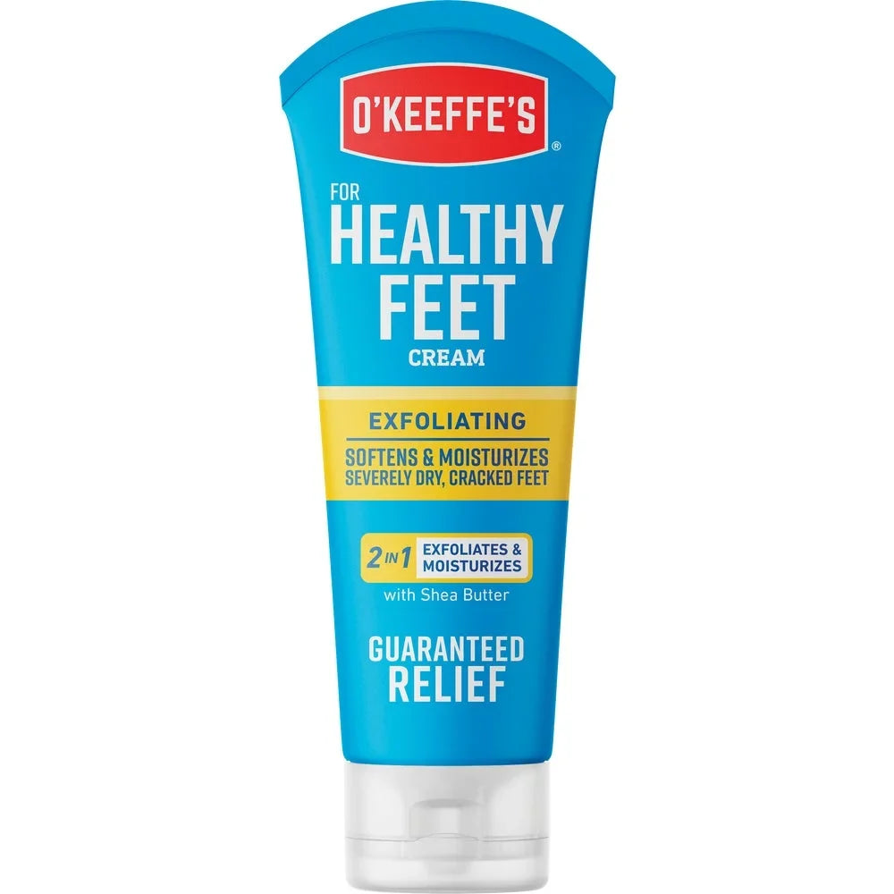 Healthy O'Keeffe's Tube Exfoliating Cream Oz. 3 Feet Foot