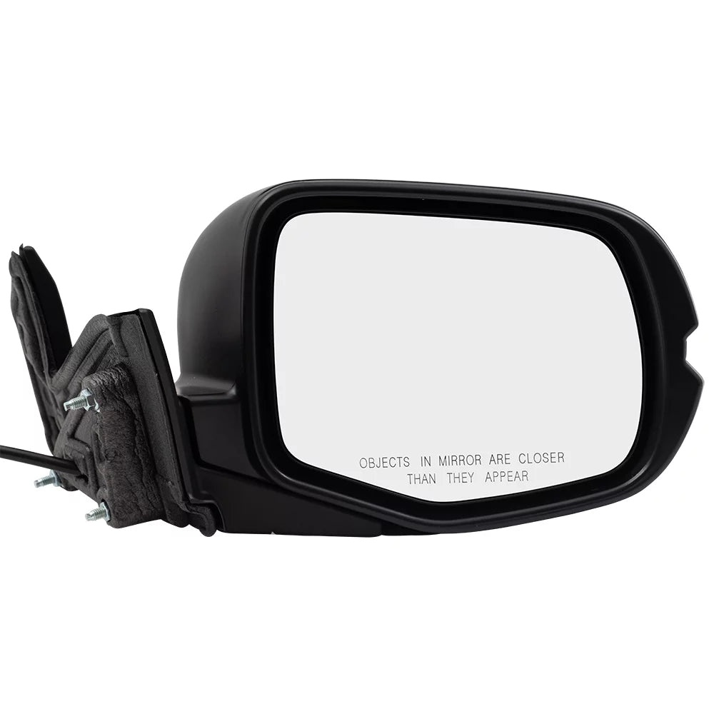 Camera View Dimming-Side Assembly Replacement Door To Signal-Memory-Auto Black Without Mirror Paint Manual Brock Right Folding Power Heat Passenger With Match Aftermarket