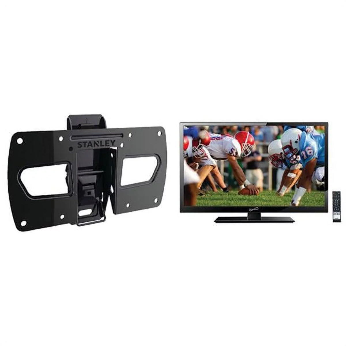 LED HD Tilt Class and (1080P) Mount Wall Supersonic 24" Portable Full TMR-EC3103T (SC-2411) TV Stanley