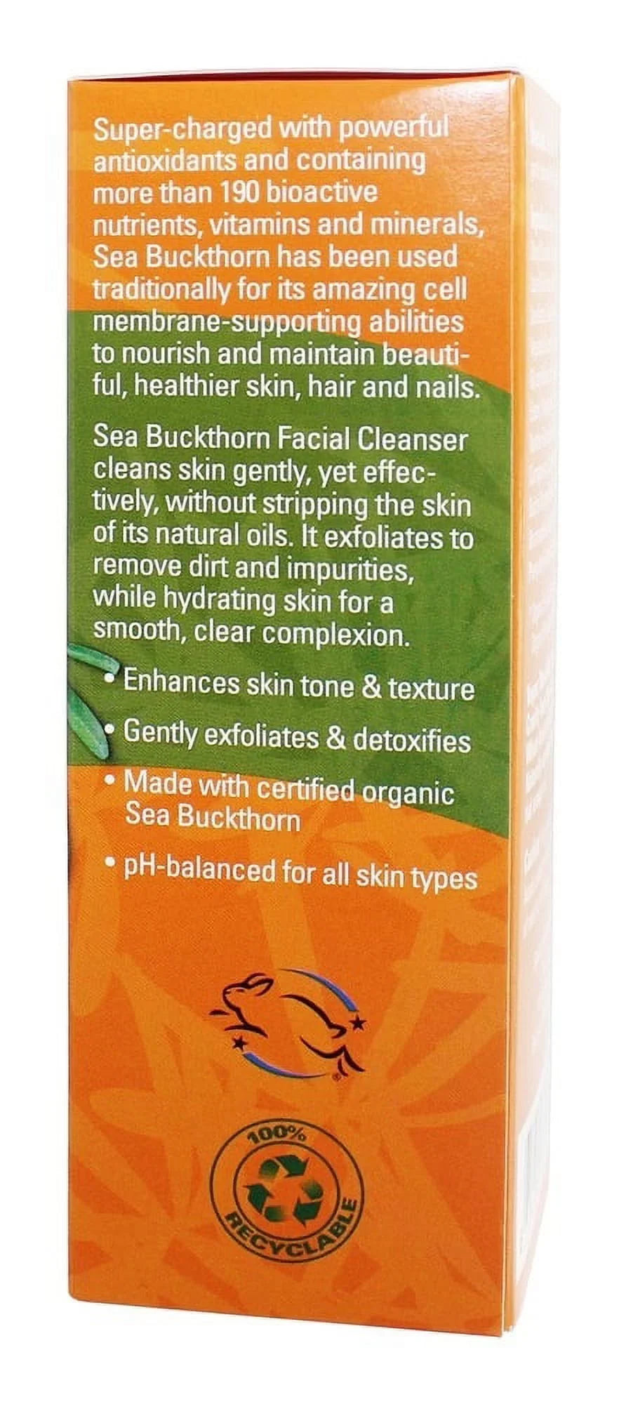 SeabuckWonders Himalayan Sea Facial Cleanser Exfoliating Buckthorn