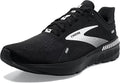 Running Black 9 Speed GTS Wide Shoes Men's Brooks Launch Support (9.5) White