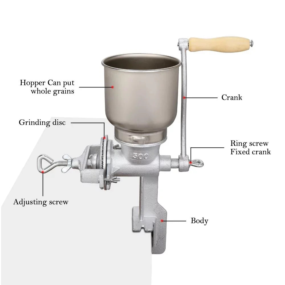 Grinder Mill and Coffee Nut Grain Corn Manual for SalonMore