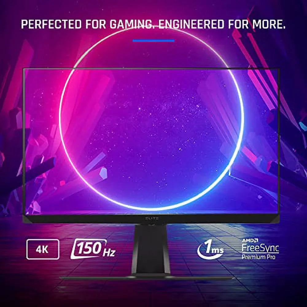 Premium 1ms , 600, Monitor Advanced Ergonomics USB, with XG320U ViewSonic Esports 32 Inch HDMI, UHD Pro, Black DisplayPort, for and ELITE 4K 150Hz HDR FreeSync Gaming