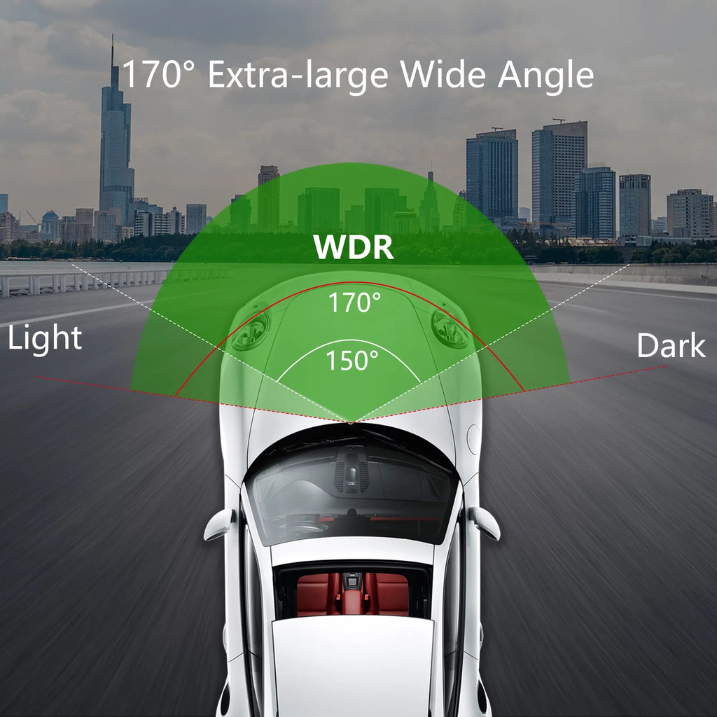 ADAS Road 1080P DVR Recording Vision Night Support Camera Car 170 Wide HD Recorder Loop Dash USB Video Angle