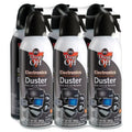 Dust-Off | 6 10 Oz. Pack Compressed Duster Electronics Gas