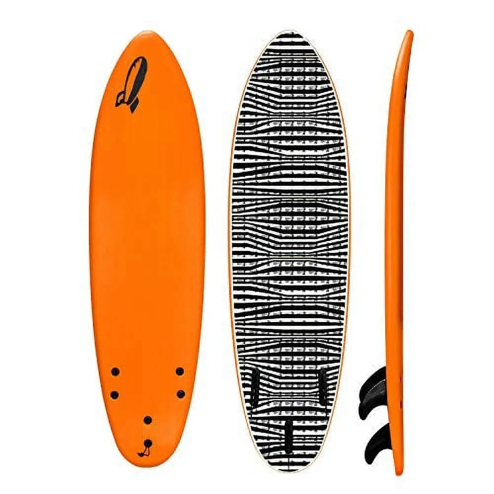 Surfboard It Jess Baby (Orange) Rock 6'