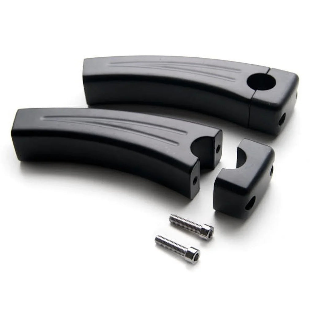 Compatible 7/8" FZR Bike Pullback 600 with Krator Yamaha 400 5.5" 750 Risers Black 1000 Handlebar