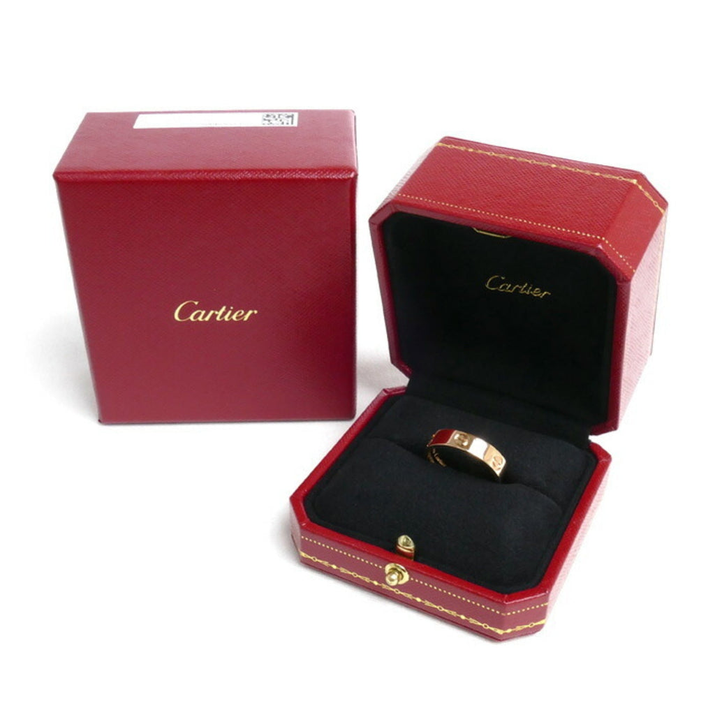 Size Love K18PG CARTIER 23.5 Gold Ring 7.0g Pre-Owned Pink B4084864 Men's (Good) 64
