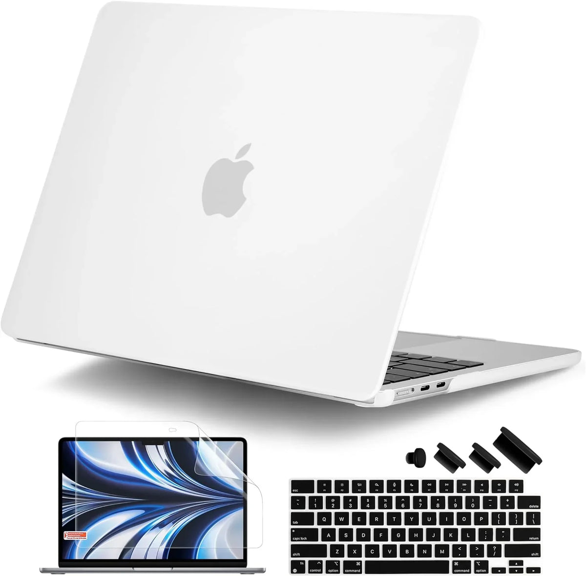 Compatible A2681, MacBook Shell 2023 Keyboard M2 & Air with Case inch Hard Cover 13.6 2022 with DONGKE Case