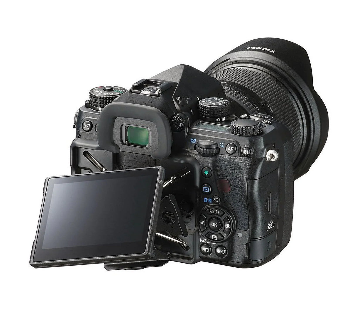 Resistant 36MP DSLR LCD, TFT 3.2" with Pentax II Body Refurbished Mark Weather Black K-1 Only, Restored