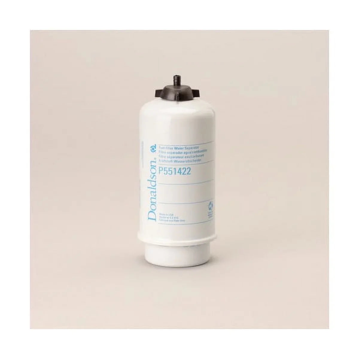 Donaldson P551422 3.15 Fuel L Filter, 7.72 in Separator Filter, Cartridge in Water OD,