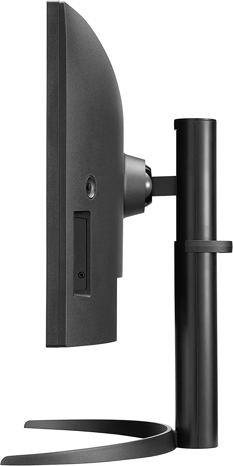 USB Type-C, 10 with 34-Inch Compatibility, and QHD Black Monitor IPS LG Computer 34WQ73A-B, Built-In Curved UltraWide HDR KVM,