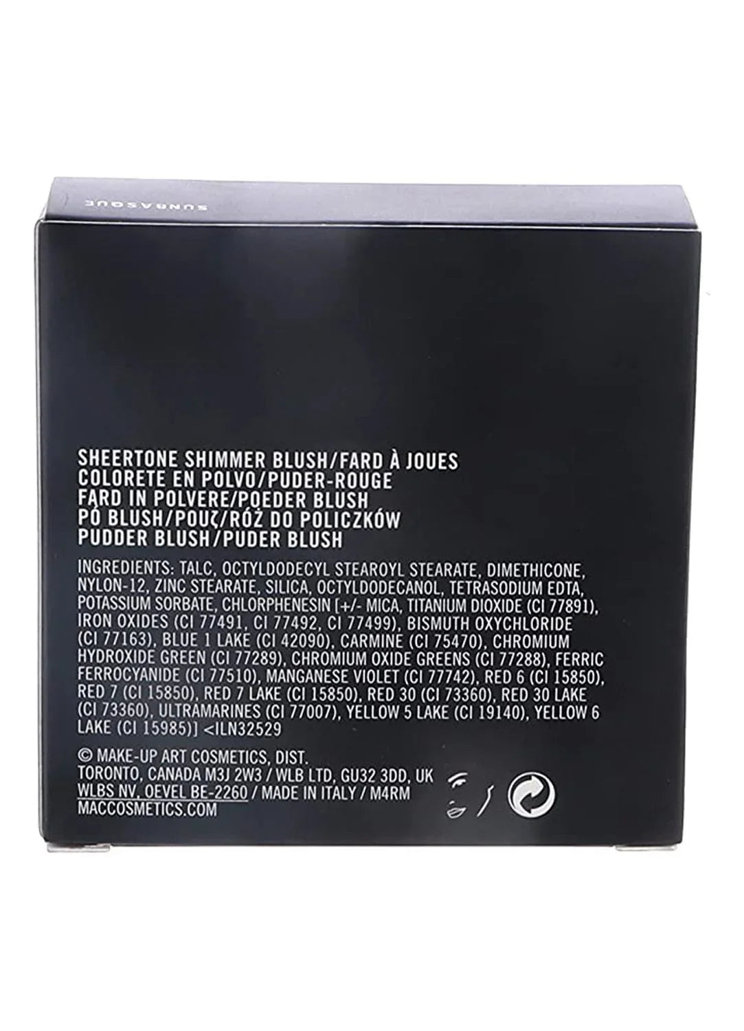 by Pan Refill MAC Eye Honesty Make-Up Artist , - --1.5g/0.05oz Shadow Cosmetics Small