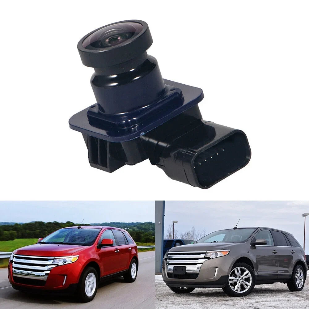 Backup Edge Camera View Parking Black Assist For 2011-2014 Video Ford Camera Rear HD