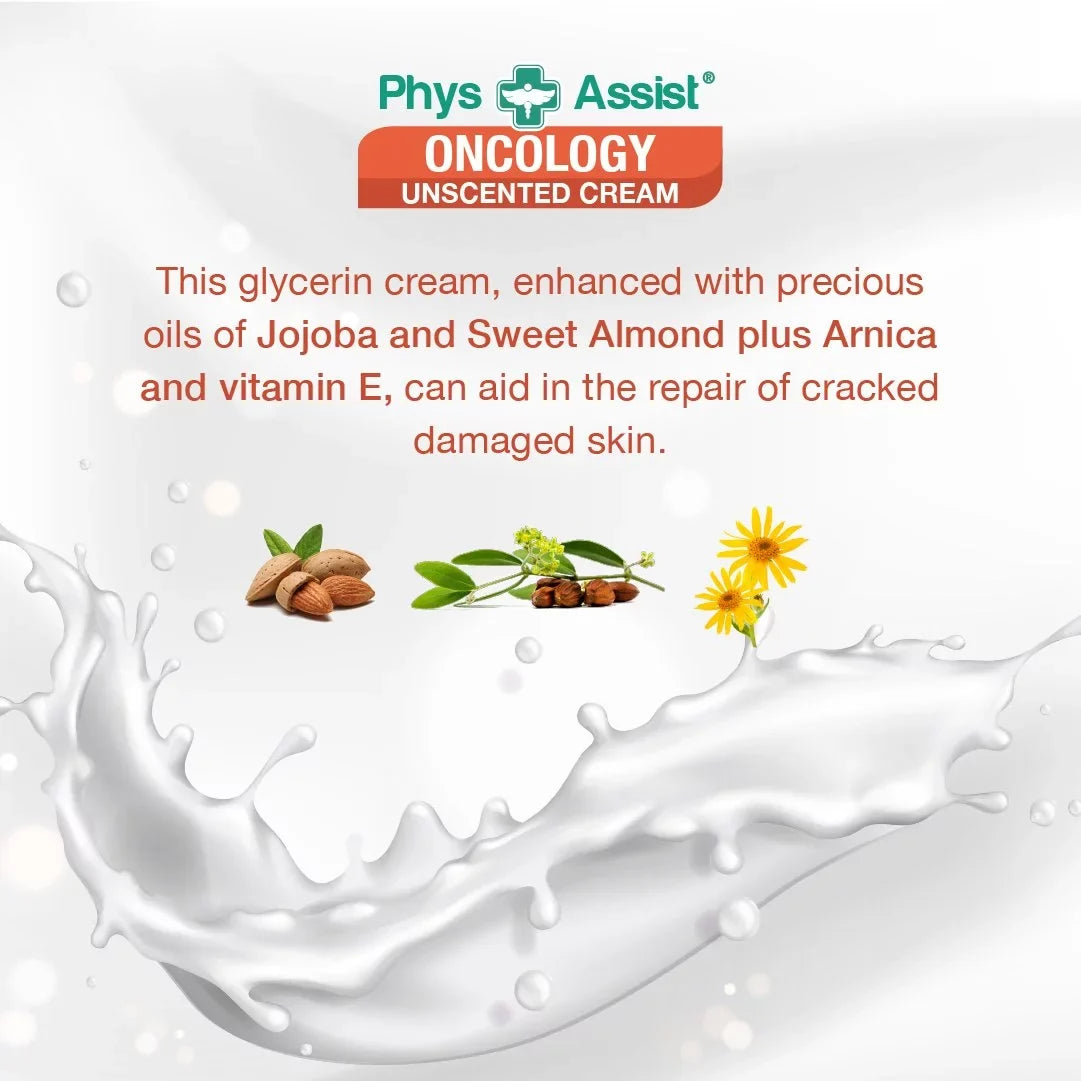 Glycerin Oncology cream. PhysAssist skin Unscented chemo after therapy Before oz and treatments. 4 radiation and