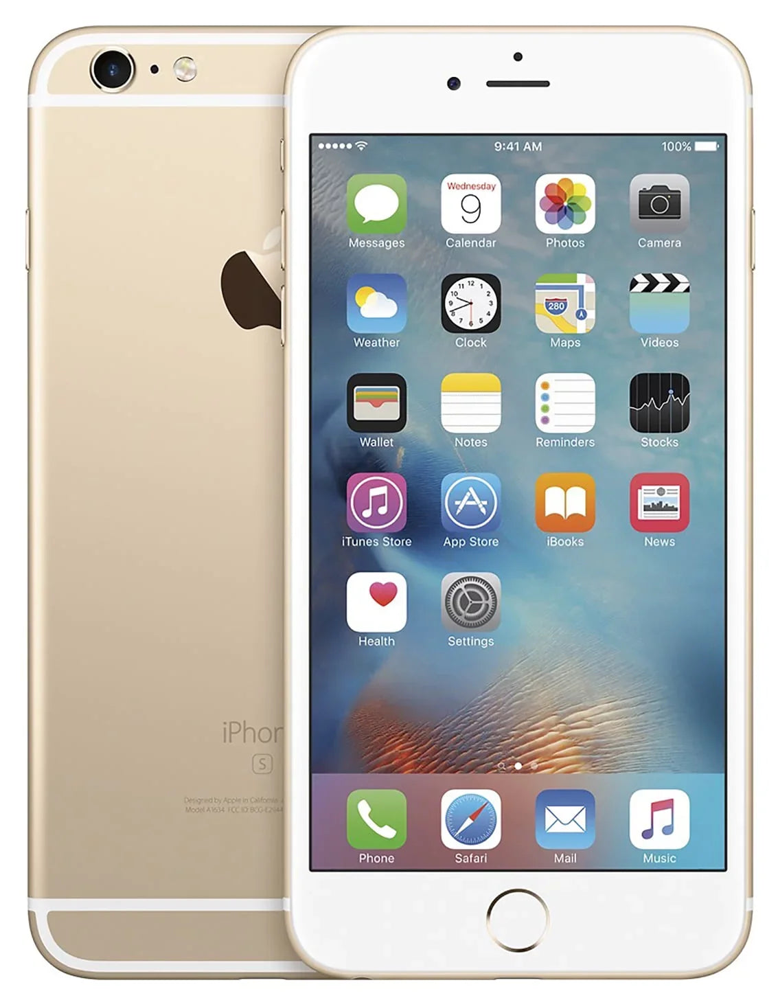 128GB 4G Dual-Core Plus Camera Gold - GSM LTE iPhone Apple w/ 6s Unlocked Phone 12MP (Used)