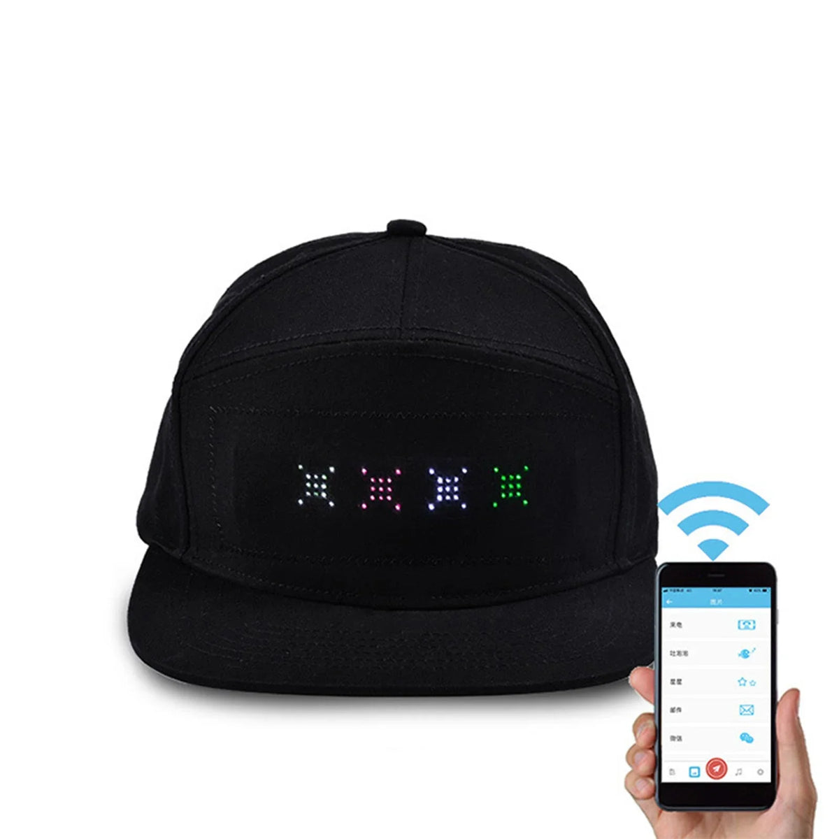Sunshade Ponytail Happily Tongue Hat Beach Women's Women Hats Camping Hat for Women Hats Ever Bluetooth Display Summer Hat after Beach Color Fedora Cowboy Hat Hats Advertising Editing Luminous