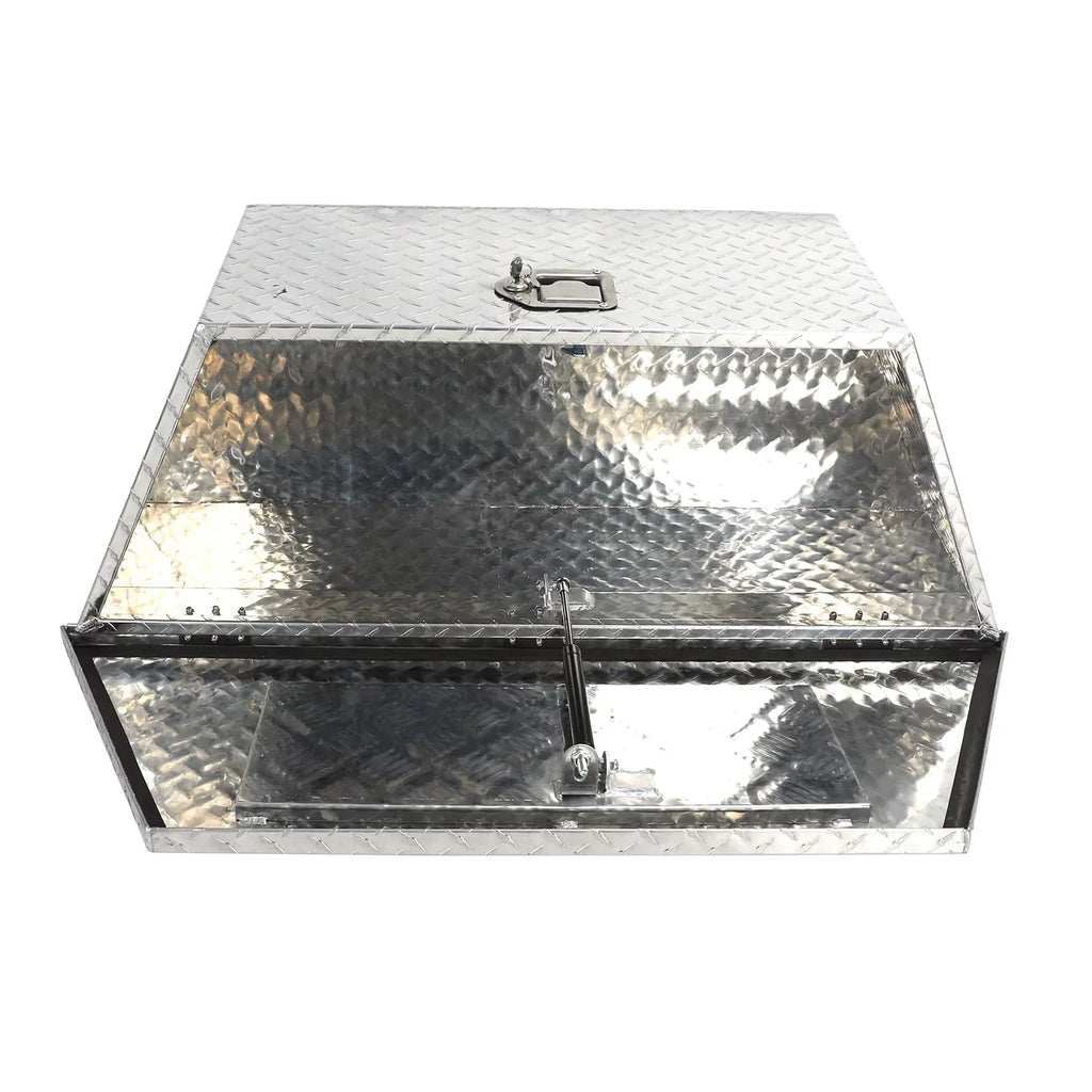 Lock Duty x for with Keys and Storage on Inches Tongue Heavy Box Plate Tool Trailer, Confote Your Silver,39 Diamond Secure 16.5 Aluminum Trailer x 12
