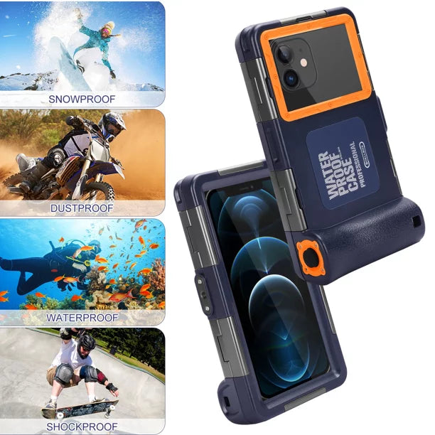 Surfing Lanyard Up Underwater 6.9 Case Photo Housing Swimming Video Waterproof Protective to And UrbanX Inch Oppo LCD for Phones [15m/50ft] with all A16s Snorkeling Professional Diving