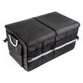 Car Trunk Car Trunk Car with Cargo Box 55L Oxford Storage Strip OWSOO Reflective Organizer Cloth Box Storage Folding Automotive Organizer