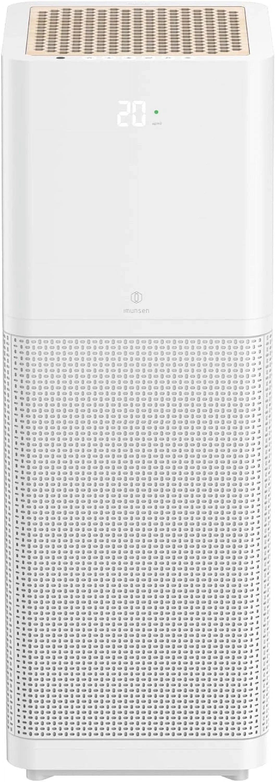 with Purifier Air Auto True Filter Quiet IMUNSEN Sleep Mode,White Open HEPA M-001W Box 13
