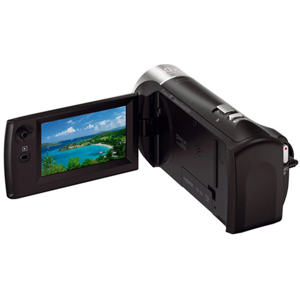 Handycam 32GB Charger + Card HD Recording SD + ZeeTech Camcorder Memory HDR-CX405 + Tripod Video Bundle with Accessory Micro Sony + Case