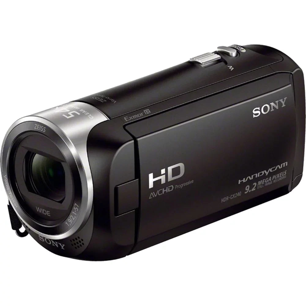 Charger Case Tripod HDMI Travel HD and Micro Video Battery Cable Memory HDRCX405 Camcorder Card More Handycam Recording SD Spare Bundle Sony 32GB Mini with